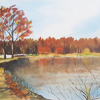 Lanscape in autumn