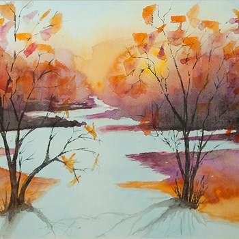 River in Autumn